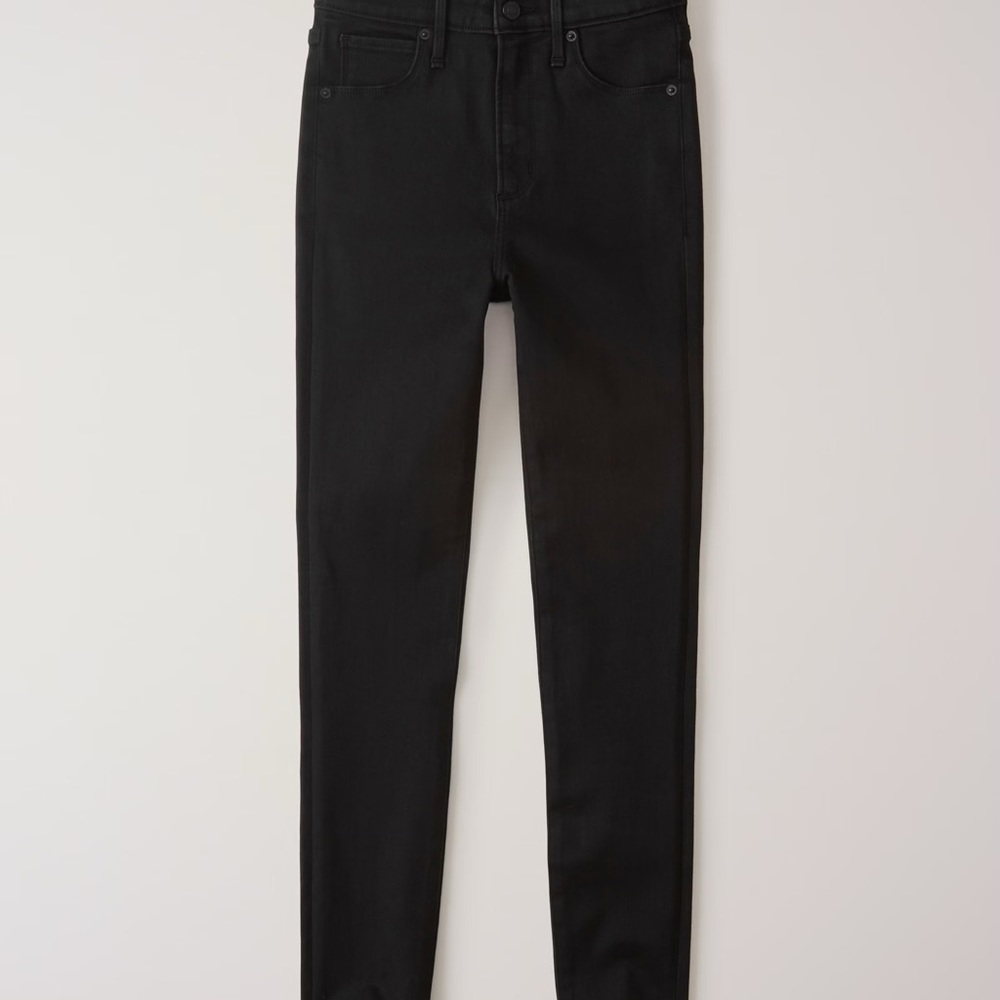 Abercrombie high rise super skinny ankle jeans